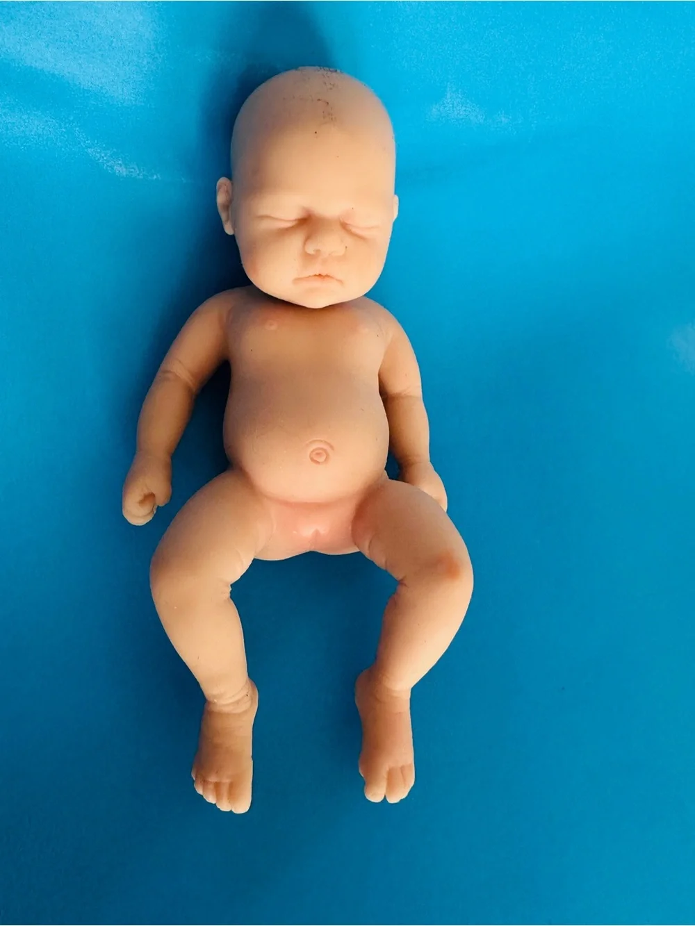 NewtotLove 7” Silicone Baby Girl Micro Preemie Newborn Doll Skin Tone Realistic
